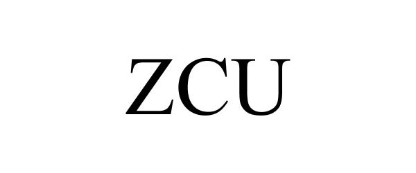 Trademark Logo ZCU