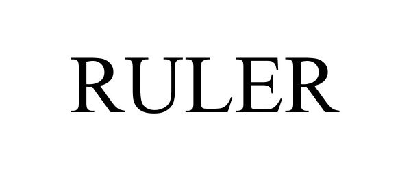 Trademark Logo RULER