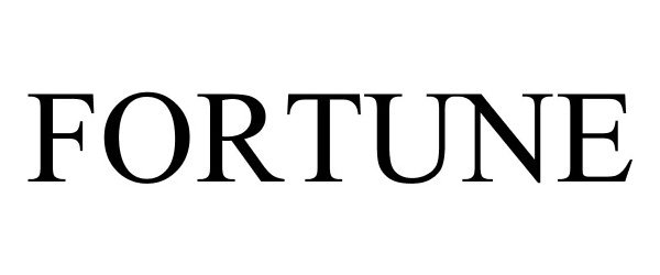 Trademark Logo FORTUNE