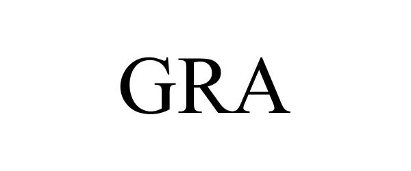 Trademark Logo GRA