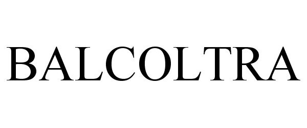 Trademark Logo BALCOLTRA