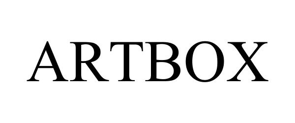 Trademark Logo ARTBOX