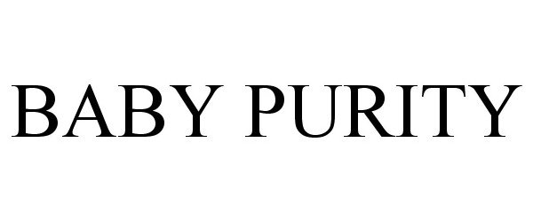 Trademark Logo BABY PURITY