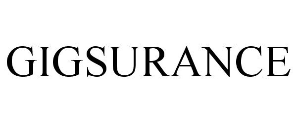 Trademark Logo GIGSURANCE