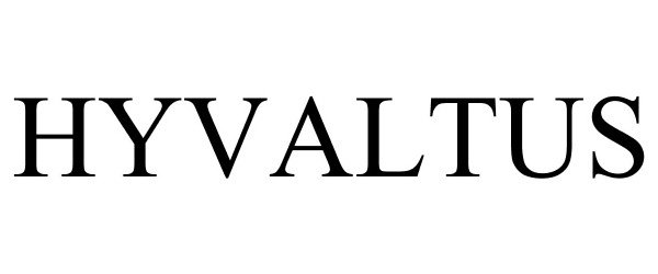 Trademark Logo HYVALTUS