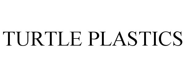 Trademark Logo TURTLE PLASTICS