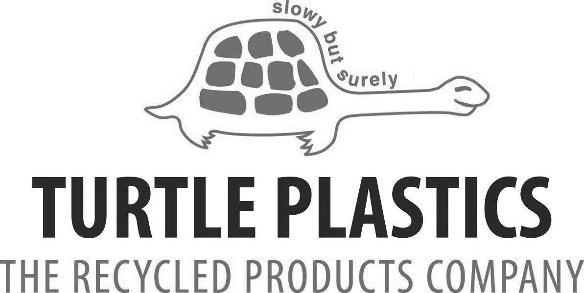 Trademark Logo SLOWY BUT SURELY TURTLE PLASTICS THE RECYCLED PRODUCTS COMPANY