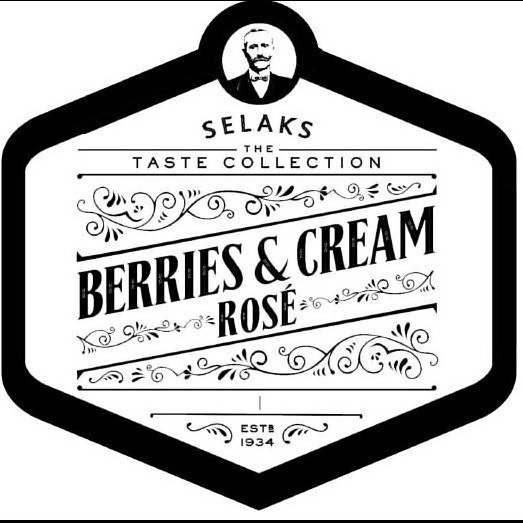 Trademark Logo SELAKS THE TASTE COLLECTION BERRIES & CREAM ROSE EST'B 1934