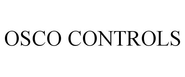Trademark Logo OSCO CONTROLS