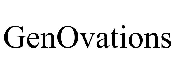 Trademark Logo GENOVATIONS