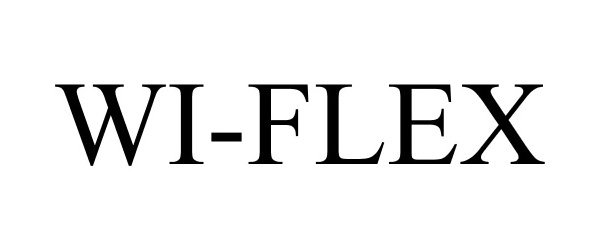 Trademark Logo WI-FLEX