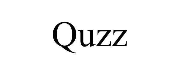 Trademark Logo QUZZ