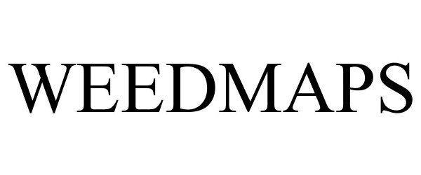 Trademark Logo WEEDMAPS