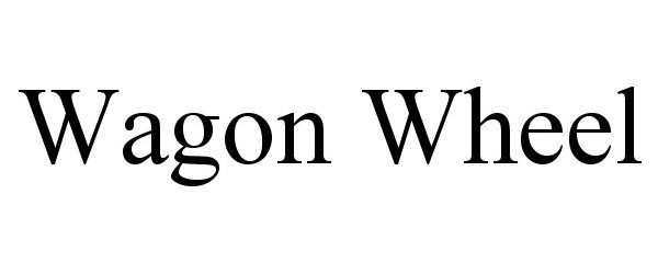 Trademark Logo WAGON WHEEL