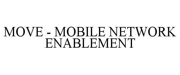  MOVE - MOBILE NETWORK ENABLEMENT