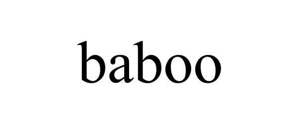 Trademark Logo BABOO