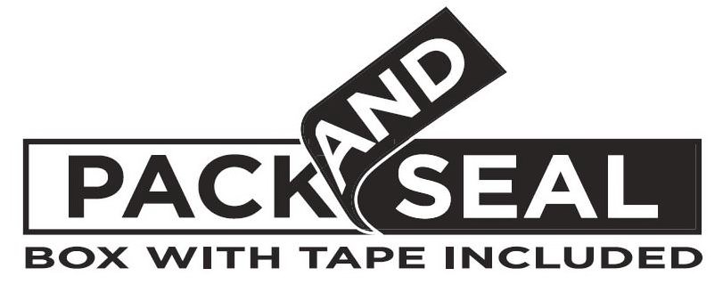 Trademark Logo PACK AND SEAL BOX WITH TAPE INCLUDED