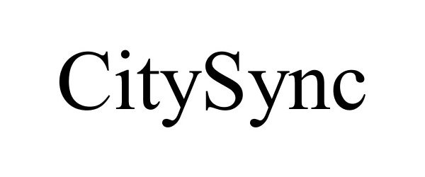 Trademark Logo CITYSYNC