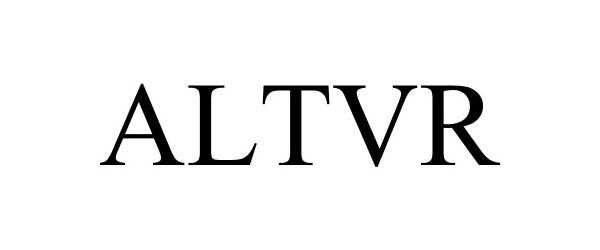 Trademark Logo ALTVR