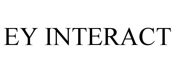 Trademark Logo EY INTERACT