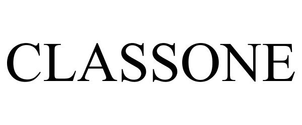 Trademark Logo CLASSONE