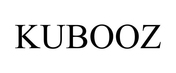 Trademark Logo KUBOOZ