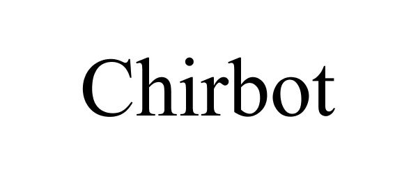 Trademark Logo CHIRBOT