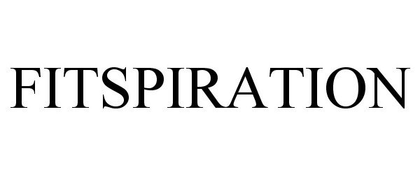 Trademark Logo FITSPIRATION