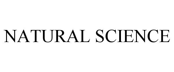Trademark Logo NATURAL SCIENCE