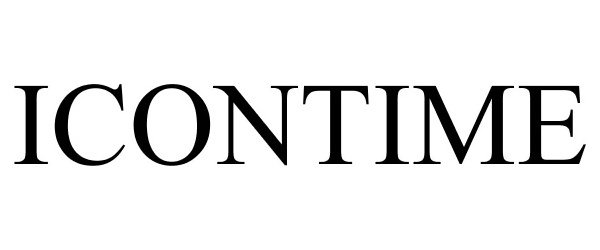 Trademark Logo ICONTIME