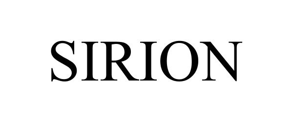 Trademark Logo SIRION