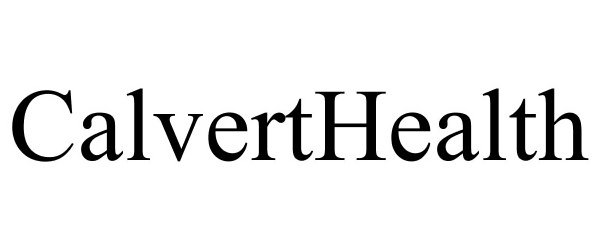 Trademark Logo CALVERTHEALTH