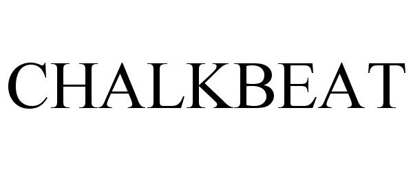 Trademark Logo CHALKBEAT