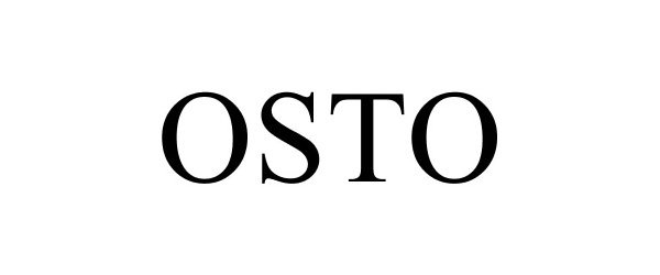Trademark Logo OSTO