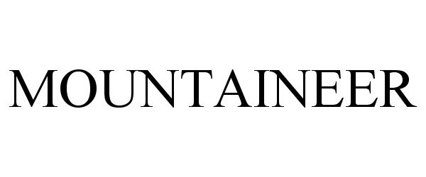 Trademark Logo MOUNTAINEER