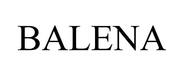 Trademark Logo BALENA