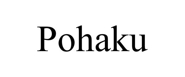 Trademark Logo POHAKU