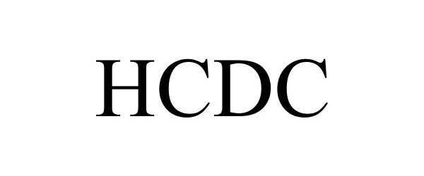 Trademark Logo HCDC