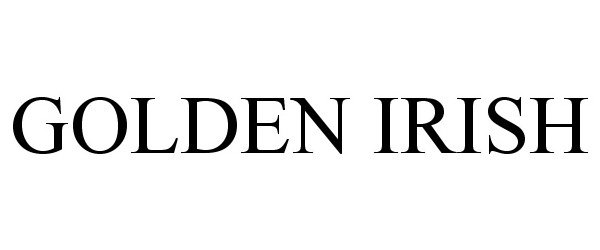 Trademark Logo GOLDEN IRISH