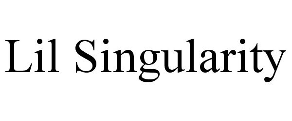 Trademark Logo LIL SINGULARITY