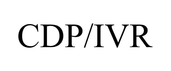  CDP/IVR