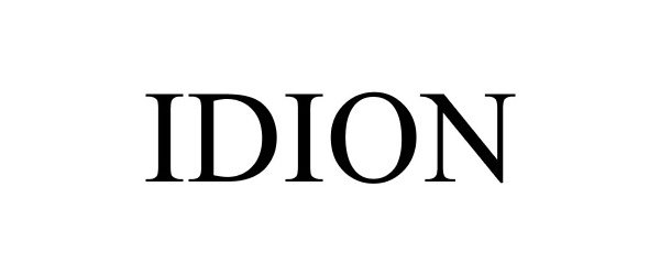 Trademark Logo IDION