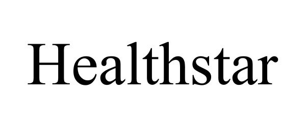 Trademark Logo HEALTHSTAR