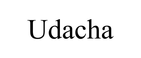 Trademark Logo UDACHA