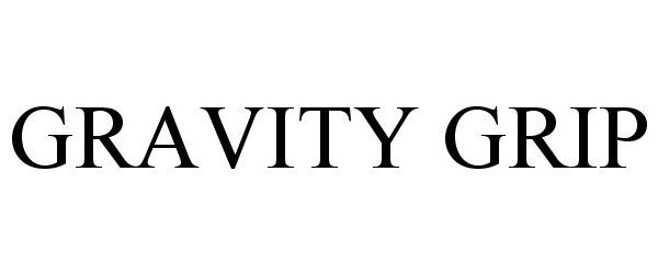 Trademark Logo GRAVITY GRIP