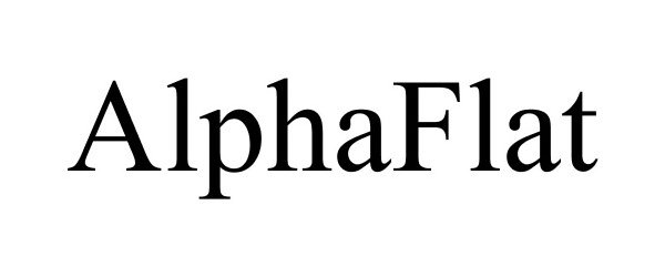 Trademark Logo ALPHAFLAT