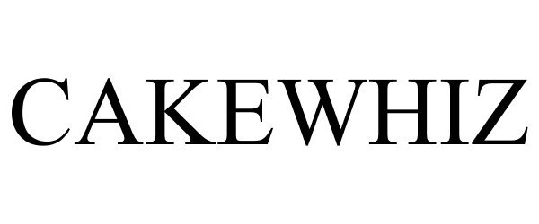Trademark Logo CAKEWHIZ