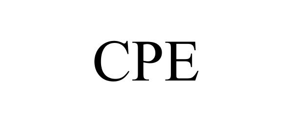 Trademark Logo CPE