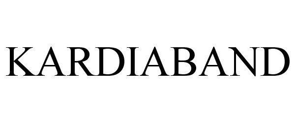 Trademark Logo KARDIABAND