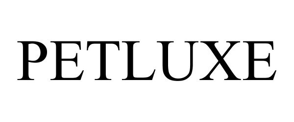 Trademark Logo PETLUXE